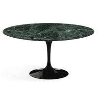 TAVOLO TULIP  SAARINEN ROTONDO MARMO VERDE ALPI