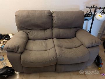 divano reclinabile elettrico Seychelles 2 posti