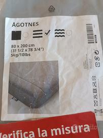 AGOTNES materasso sottile letto singolo Ikea