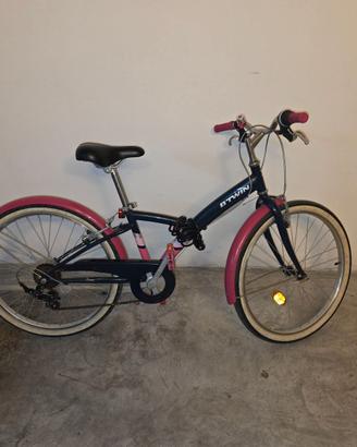 Bici da passeggio BTWIN 24"