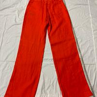 Pantalone Rosso Armani Jeans  XS