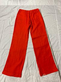 Pantalone Rosso Armani Jeans  XS