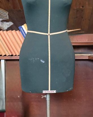 busto sartoriale SINGER orig.le anni 40/60 vintage