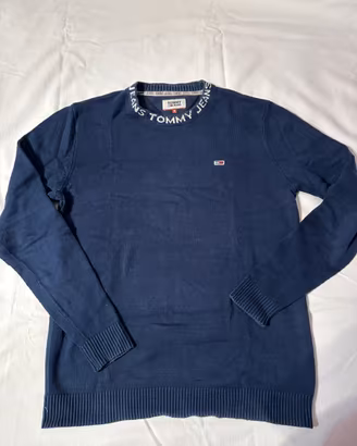 Maglione Uomo Tommy Jeans Blu Notte