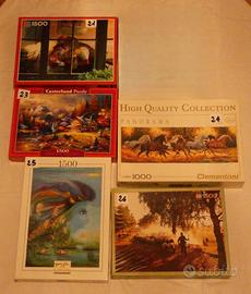 puzzle 1000, 1500 pz