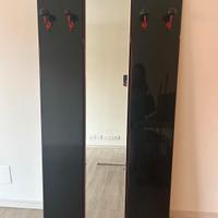 Appendiabiti con specchio