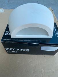 6 Lampade in gesso a muro