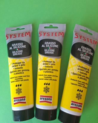 Grasso al Silicone 3 Tubetti