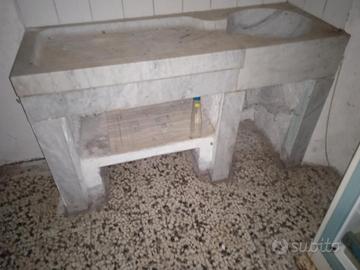 lavandino in marmo 