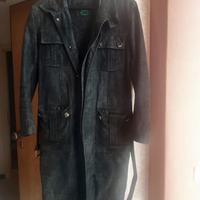 Giacca invernale lunga (Camoscio Nero)