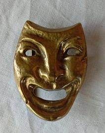 Fibia Ottone Vintage maschera teatrale 