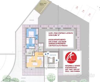 Nuova costruzione appartamento con giardino 150 mq