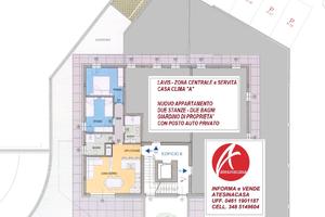 Nuova costruzione appartamento con giardino 150 mq