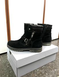 Stivaletti Nero Giardini 36 neri scamosciati