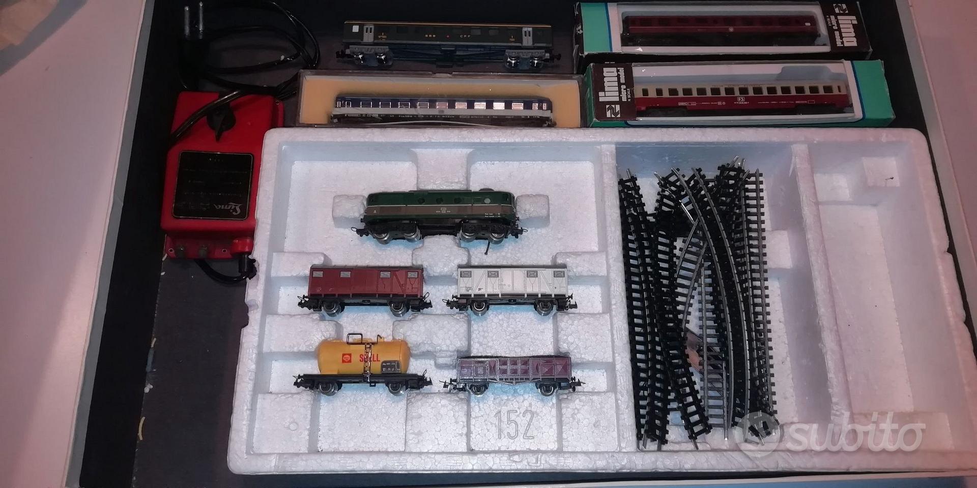 Locomotive Diesel Lima Micromodel N 1/160 FS Italie - D341 - Occasion Vintage