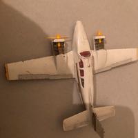 Modellino aereo in ferro come da foto