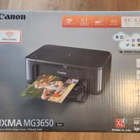 Stampante Scanner Canon Pixma MG3650 Wi-Fi