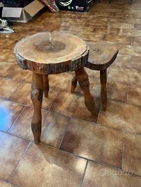 Sgabelli rustici