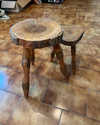 Sgabelli rustici