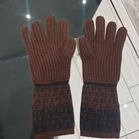 Guanti lunghi originali BVLGARI Cashmere -Taglia M