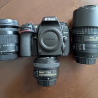 Nikon D7500, 50mm 1.8, 17-70 2.8-4, 55-300 4.5-5.6