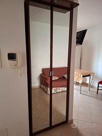 armadio 2 ante con specchio