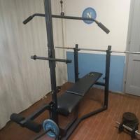 Panca Palestra con bilanciere 
