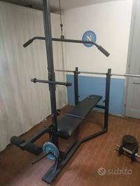Panca Palestra con bilanciere 