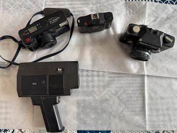 Macchine fotografiche e cinepresa anni 70/80