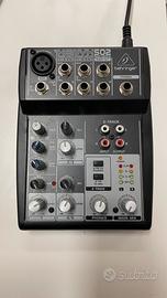 Mixer audio Behringer xenyx 502