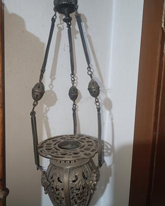 lampada votiva pensile antica 