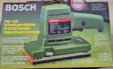 Levigatrice Orbitale Bosch PSS 230 - Swiss Made -