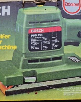 Levigatrice Orbitale Bosch PSS 230 - Swiss Made -
