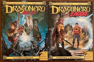Lotto 2 Speciali Dragonero 1-8,15, Bonelli 2014-24