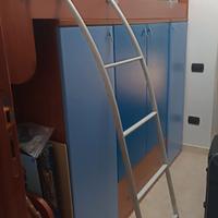 Cameretta completa di due letti singoli 
