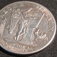 Moneta Francia Ecu constitutionnel Louis XVI 1793