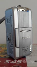 Canon PowerShot S45 come nuova, batteria nuova