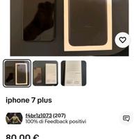 smartphone Android  Iphone 7 plus 