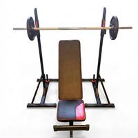 PALESTRA-HOMEGYM panca +cavalletti+rack trazioni