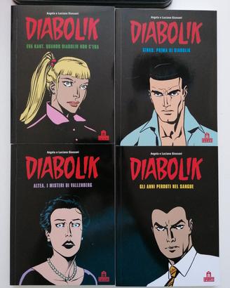 Diabolik - 4 volumi cofanetto ed. limitata 