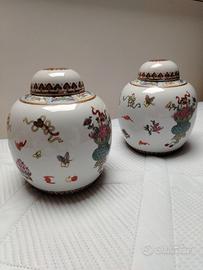 Coppia di vasi Cinesi originali di Jingdezhen