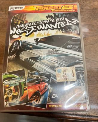 Gioco pc need for speed trilogia