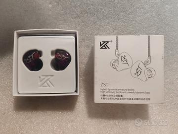 auricolari In-Ear Monitor KZ ZST ,Nuovi .