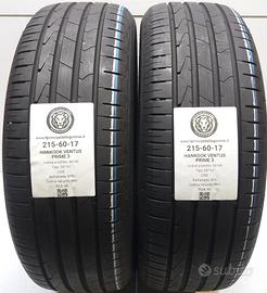 2 GOMME 215 60 17 HANKOOK A56749