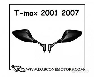 Specchietti a Manubrio Tmax Orion Neri 2001 2007