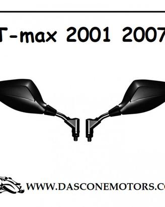 Specchietti a Manubrio Tmax Orion Neri 2001 2007