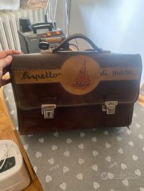 Cartella scuola vintage