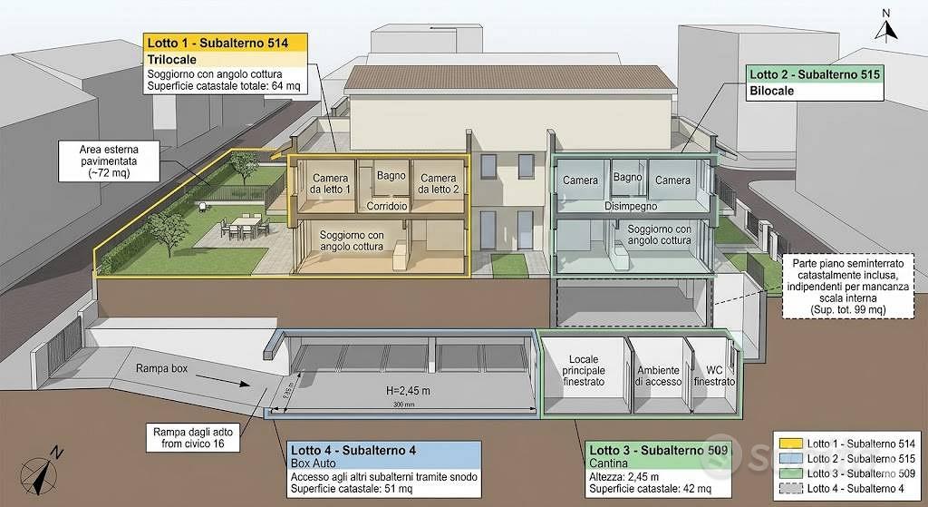 Appartamento – Roma, Massimina, Municipio Roma XII - Vista 2