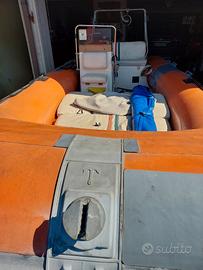 Gommone più carrello