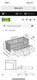 Letto Ikea HEMNES